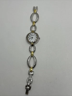 Часы наручные Brighton Alta двухцветные золото и серебро - новый рабочий аккумулятор - Изображение 1 из 4