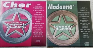 LEGENDS 2 CDG KARAOKE DISCS 1980er MADONNA CHER POP OLDIES CD+G MUSIK SONGS Set - Bild 1 von 2