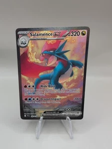 Salamence ex #187 Journey Together Pokemon 2025 ilustración especial raro - Imagen 1 de 10