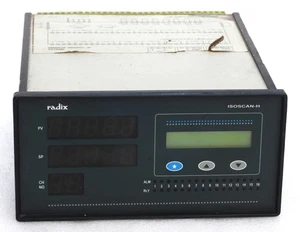 RADIX ISOSCAN-H DIGITAL TEMPERATURE & PROCESS MULTI CHANNEL SCANNER 16 CHANNEL - Picture 1 of 5