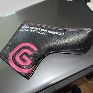 CLEVELAND HUNTINGTON BEACH NERO/BLU LAMA PUTTER COPRICAPO BELLO - Foto 1 di 9