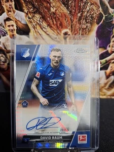 David Raum 2021-22 Topps Chrome Bundesliga Prism Refractor /175 Auto Rookie RC - Bild 1 von 2