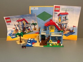 LEGO 7346 - Creator 3-in-1 Beach House - see description - RETIRED - Incomplete