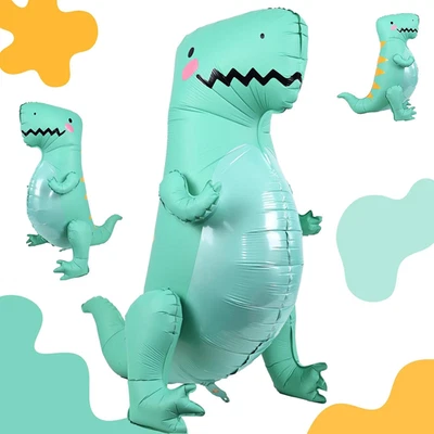 43" Large 3D Dinosaur Balloon for Party Decorations, Cute Giant Self Standing In - Image 1 of 4
