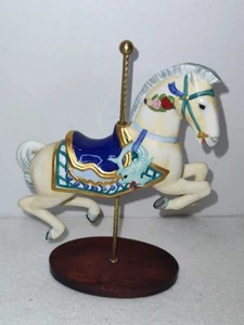 Franklin Mint Treasury of Carousel Art "Nautilus Horse" Collectable 1988 - Picture 1 of 6