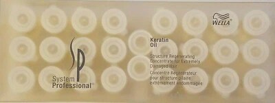 Wella System专业角蛋白精油浓缩极度干燥头发24瓶  — 第 1/4 张图片