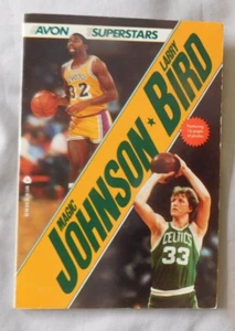 NBA 1986 Avon Superstars Book - Magic Johnson & Larry Bird - Ex - Picture 1 of 1