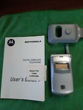 Motorola T series T720C - Silver (Alltel) Cellular Flip Phone (For Parts) Manual