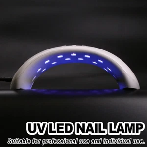 Lámpara de Uñas Enchufe EE. UU./UE UV Led Con Pantalla Blanca 36 vatios Para Uñas Gel Esmalte Curado - Imagen 1 de 11