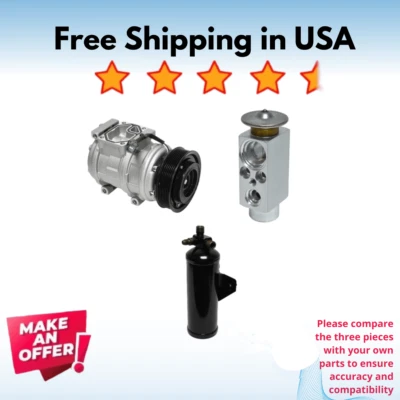 Kit Compresor Aire Acondicionado Fit Land Rover Range Rover 1999-2002 Foto 1 de 4