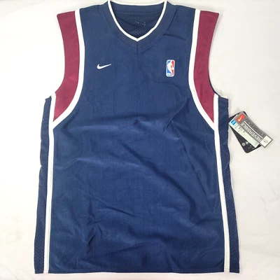 Nike Boy's Reversible Sleeveless Jersey Tank Shirt Blue Red # 46 Size XL New - Image 1 of 4