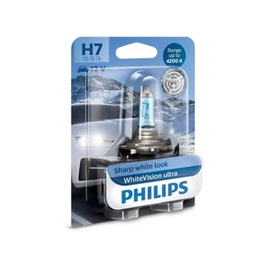 Philips WhiteVision Ultra H7 Alogena 55W 12V Lampadine Auto - Imagen 1 de 6