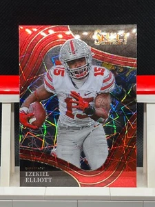 Selecciones del draft Panini Select 2022 - nivel de campo Ezekiel Elliott #143 Red Lazer - Imagen 1 de 2