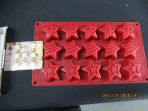 Muffinform Mini Cakes Stars klein Ø 4 cm Birkmann Silikon Weihnachten Sterne - Bild 1 von 3
