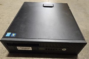 HP EliteDesk 800 G1 SFF 500GB 4GB i5-4570 NO OS PC ( C8N26AV ) USED - Afbeelding 1 van 5