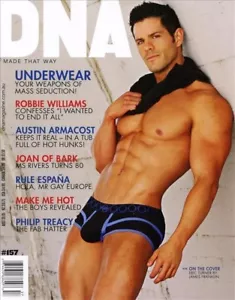 DNA Magazine #157 gay men SIDNEY ALLAN DEVIN FABER ERIC TURNER - Picture 1 of 3