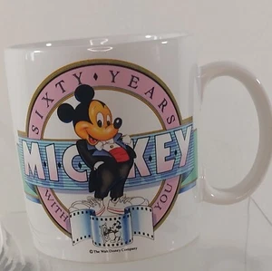 1988 Applause Mickey Mouse Sixty Years With You Mug Excelent Condition WDW - Picture 1 of 5