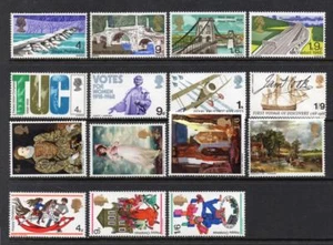 GB MNH 1968 JUEGOS CONMEMORATIVOS - AÑO COMPLETO - Imagen 1 de 1