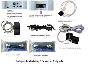 Máquina de polígrafo V-7 con cámara 3d con integración IA, hecha por expertos - Imagen 1 de 12