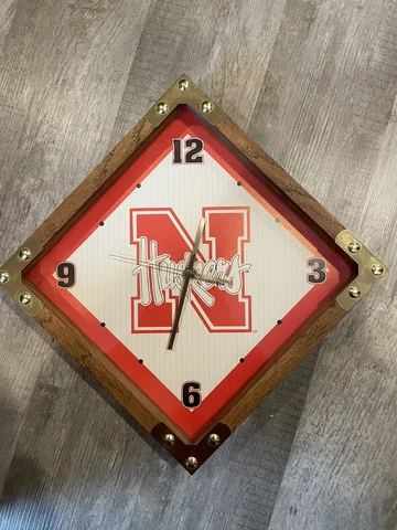 Nebraska Cornhuskers Wall Clock Cover