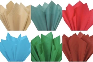 Color Tissue Paper. Large Sheets. Your Choice Of Colors - Picture 1 of 2