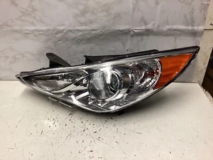 2011 2012 2013 2014 HYUNDAI SONATA LEFT HEADLIGHT HALOGEN AFTERMARKET NEW NO BOX - Picture 1 of 11
