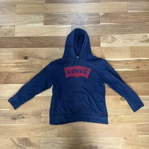 Blauer Levi’s Hoodie / Pullover / Sweatshirt für Herren XL - blau, rotes Kartonlogo - Bild 1 von 7