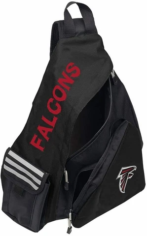 NWT NFL Atlanta Falcons Leadoff Slingbag Sling School Gym Travel Backpack Cover