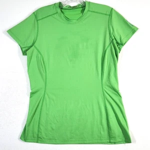 Camiseta Arc’teryx Cuello Redondo Mujer Grande Verde Manga Corta Activo Correr Gimnasio - Imagen 1 de 9