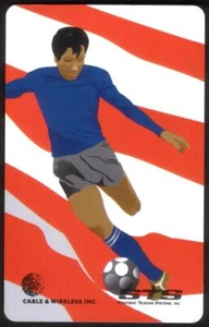 10m Reach For The Emerald Sports Collectors Series: Soccer Player Phone Card - Picture 1 of 1