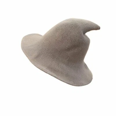 Cosplay Sombrero de Bruja Hecho de Lana de Oveja de Alta Calidad Halloween Fiesta Bruja Sombrero EE. UU. Foto 1 de 4