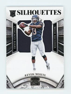 2015  Panini Crown Royale #223 Kevin White Rookie Silhouettes 204/299 - Image 1 of 2
