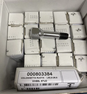 20 X Original Ferrari 488 812 F8 GTC4 Roma SF90 Porto Rad schrauben wheel Stud - Bild 1 von 3
