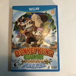 Donkey Kong Country Tropical Freeze Nintendo Wii U Complete in Box Tested - Picture 1 of 5