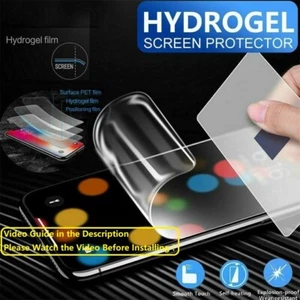 Soft Hydrogel Film Screen Protector For Google Pixel 5 5A 6 6A 7 7A 8 8A Pro 5G - Picture 1 of 8