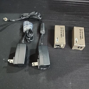 Gefen EXT-USB2.0-LR Cat5 USB 2.0 Extender S & R w/ power cords - Photo 1/6