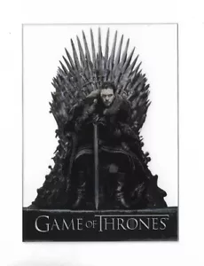 2020 Rittenhouse Game of Thrones Season 8 Acetate Card T3 Jon Snow - Picture 1 of 3