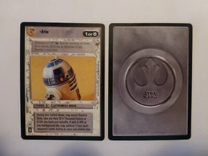 Star Wars CCG SWCCG Jabba's Palace Black Border Light Side Rare Pick Your Card - Bild 1 von 34