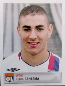 Panini FOOT 2007 BENZEMA LYON # 180 TOPLOADER ROOKIE Top Loader - Picture 1 of 2