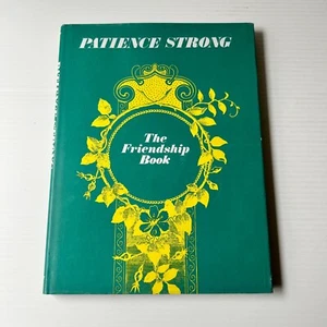 Patience Strong's Friendship Book 1967 Hardcover LARGE PRINT - Picture 1 of 14