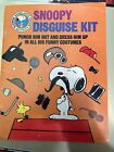 Vintage 1982 PEANTUS Snoopy Punch-Out Disguise Kit Paper Dolls Activity Book