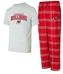 Men's Concepts Sport Georgia Bulldogs T-Shirt & Pants Sleep Set Size xl - Picture 1 of 1