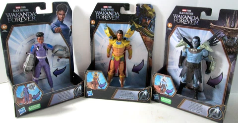 Marvel Studios Black Panther Wakanda Forever Battle Action Namor Shuri Attuma Cover