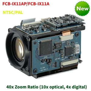 SONY FCB-IX11AP/FCB-IX11A 40x Zoom Verhältnis Farbe EXview Block Kamera NTSC/PAL - Picture 1 of 3