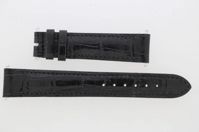 PATEK PHILIPPE Black leather watch strap 16 mm (40063) - Image 1 of 4
