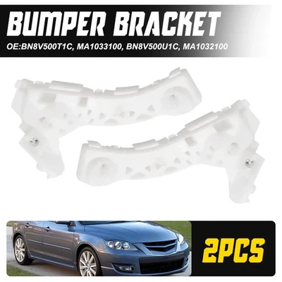 2 retenedores de parachoques delanteros para Mazda 3 2004 2005-2008 sedán Foto 1 de 4