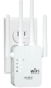 Amplificador de Señal WiFi Extensor para Hogar - 1200Mbps Doble Banda, Cubre 12850 Sq F... - Imagen 1 de 7