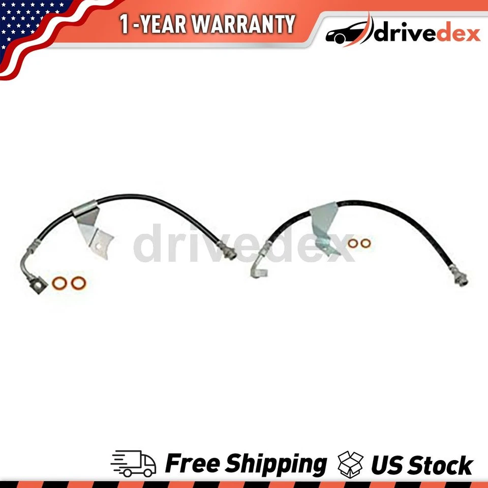 Par de mangueras Dorman - primera parada de línea de freno para Chevrolet Lumina 1990 Foto 1 de 4