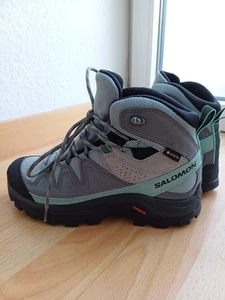 Salomon Quest Rove Goretex Wanderstiefel Wanderschuhe Quarry Quiet Shade Gr. 38 - Bild 1 von 10