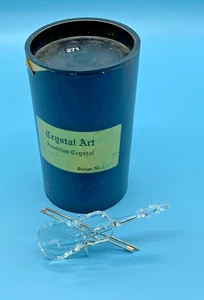 SWAROVSKI KRISTALL KUNST GEIGE MIT STÄNDER 203056 - REDUZIERT ZU VERKAUFEN - Bild 1 von 8